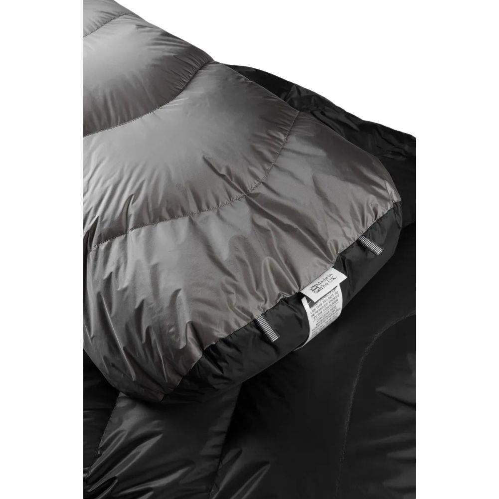 Rab Neutrino Pro 900 Regular Down Sleeping Bag (-22C) - Left Zip (Granite) bottom