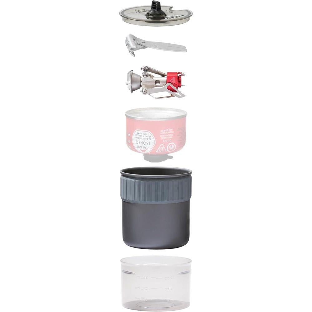 MSR PocketRocket 2 Mini Stove Kit stack