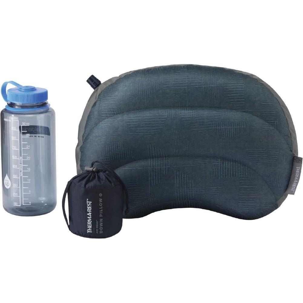 Therm-a-Rest Air Head Down Pillow - Large (Midnight Blue) bottle