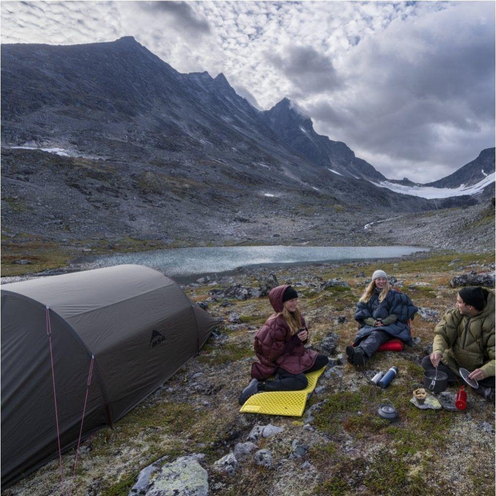 MSR Tindheim 3-Person Backpacking Tunnel Tent (Green)