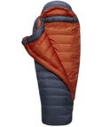 Rab Women's Ascent 1100 Down Sleeping Bag Left Zip - Regular (Bering Sea) opener