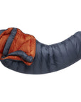 Rab Women's Ascent 1100 Down Sleeping Bag Left Zip - Regular (Bering Sea) curl