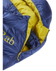 Rab Neutrino 400 Down Left Zip Sleeping Bag - Regular Wide (Nightfall Blue)