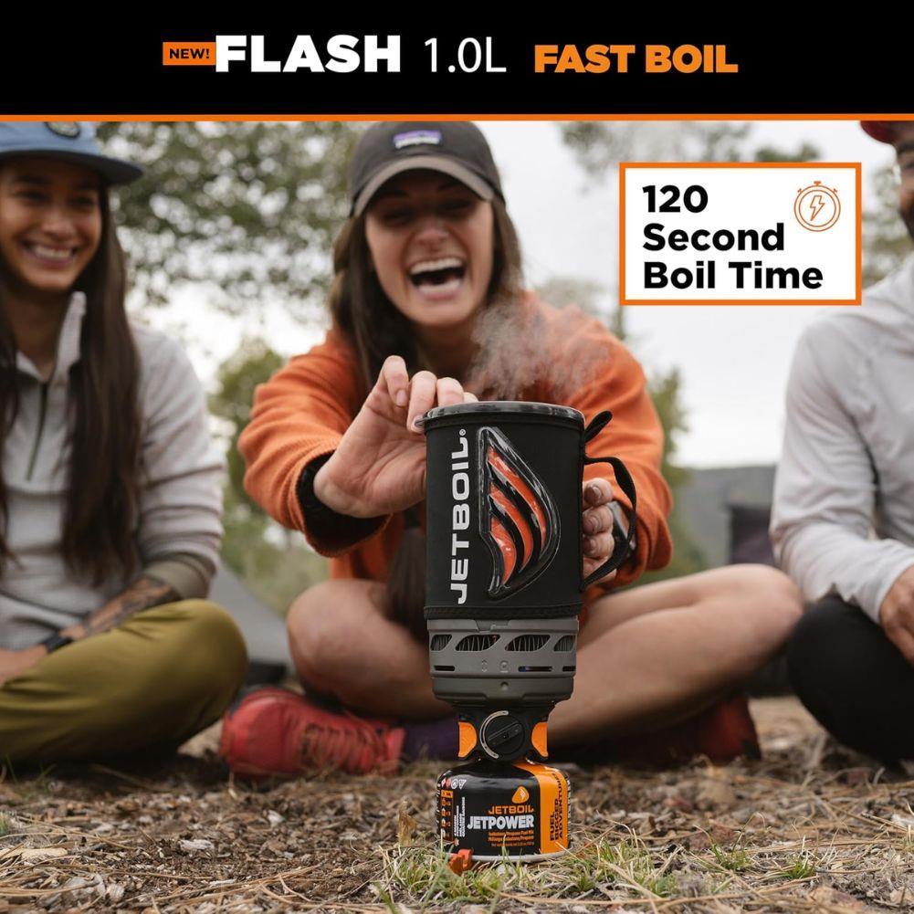 Jetboil Flash 1.0L Fast Boil System (Carbon)