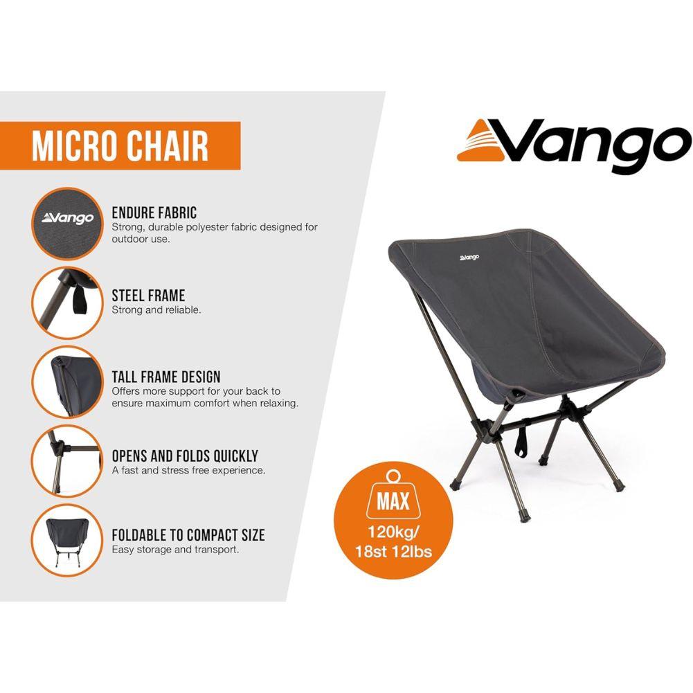 Vango Micro Chair (India Ink)