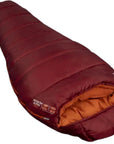 Vango Nitestar Alpha 450 Left Zip Sleeping Bag (Winery) angle