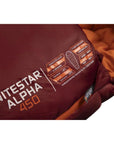 Vango Nitestar Alpha 450 Left Zip Sleeping Bag (Winery) logo