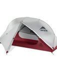 MSR Hubba NX Solo Backpacking Tent - 1 Person Tent (Grey)