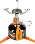 Jetboil MightyMo Steel Cooking Stove open 