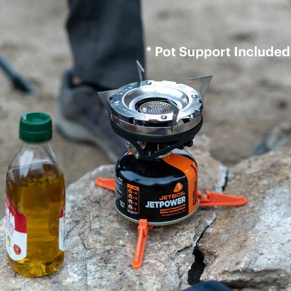Jetboil MicroMo Cooking System (Carbon) rocks