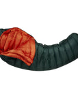 Rab Ascent 1100 Down Regular Sleeping Bag - Right Zip (Pine)