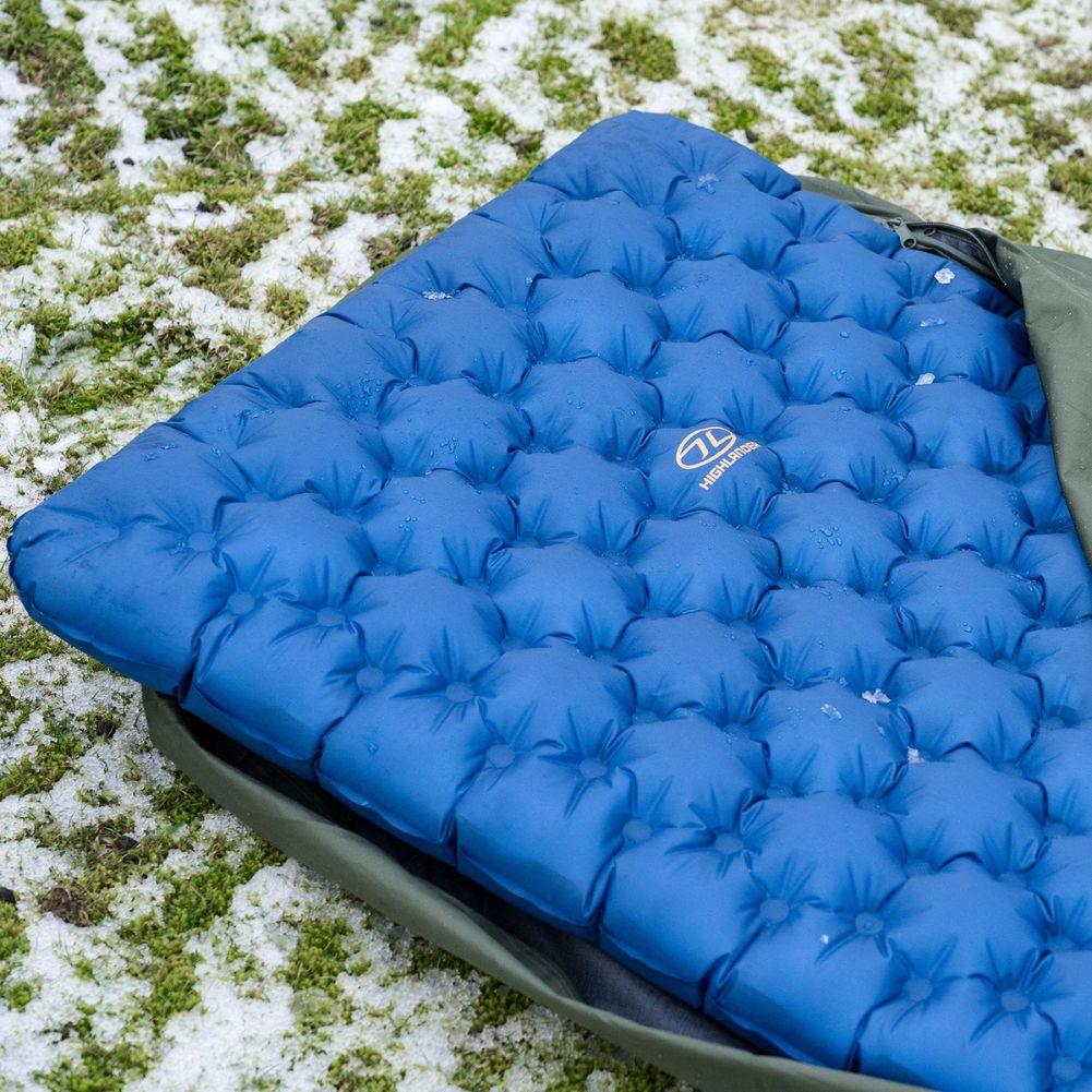 Highlander Nap-Pak Arctic R11 Inflatable Sleeping Mat (Deep Blue)