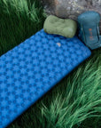 Highlander Nap-Pak Arctic R11 Inflatable Sleeping Mat (Deep Blue)