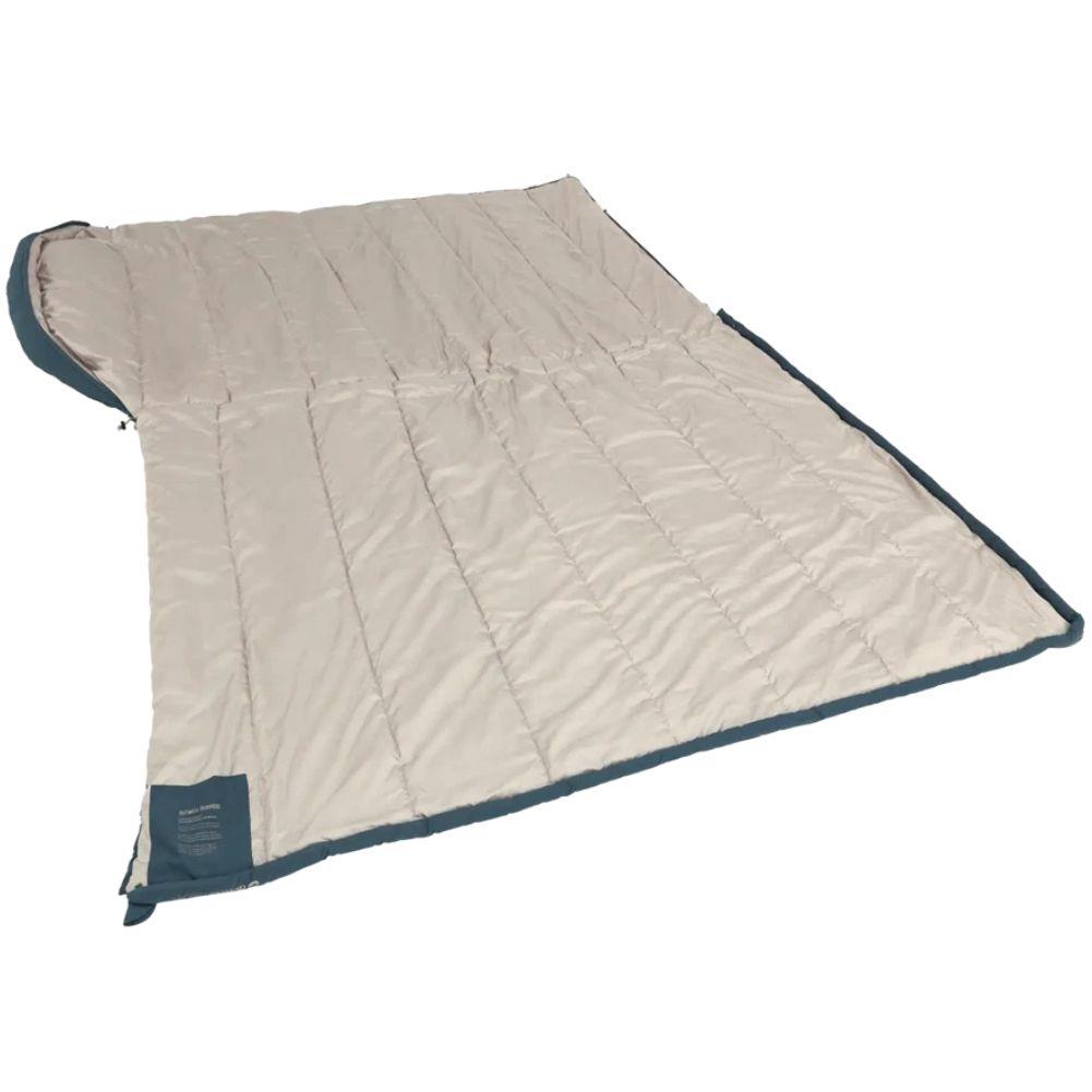 Outwell Campion Lux Double Sleeping Bag (Blue) open