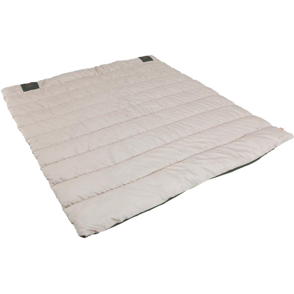 Outwell Campion Duvet Double (Leaf Green) grey angle