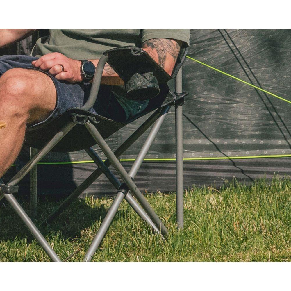 Outwell Folding Catamarca Camping Chair (Black)