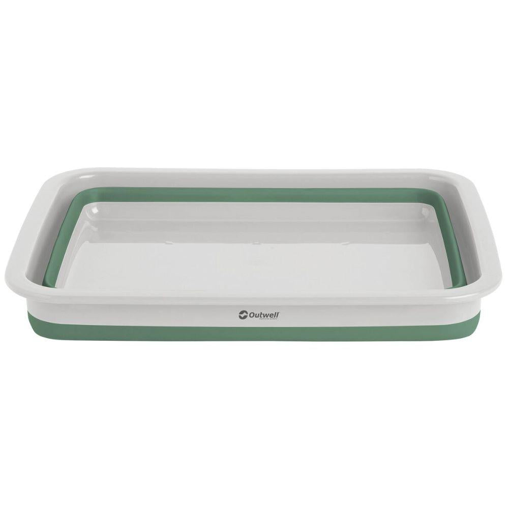Outwell Collaps Wash Bowl (Shadow Green) flat