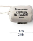 Sea To Summit Aeros Ultralight Pillow - Regular (Turkish Tile Blue) size