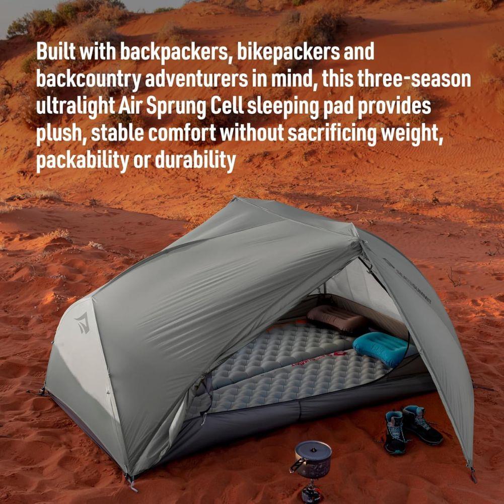 Sea To Summits Ether Light XR Insulated Air Sleeping Mat - Rec. Regular Wide (Dark Grey)