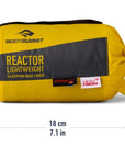 Sea To Summit Reactor Lightweight Sleeping Bag  Liner - Regular (Pewter) pasckage