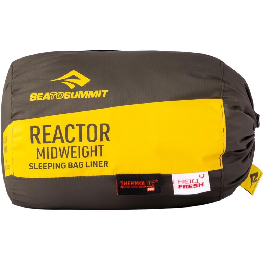Sea to Summit Reactor Midweight Sleeping Bag Liner - Regular (Beluga) package