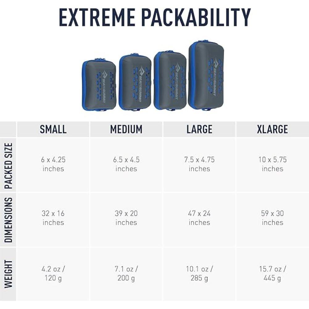 Sea To Summit Tek Microfibre Towel - Large (Moonlight Blue)