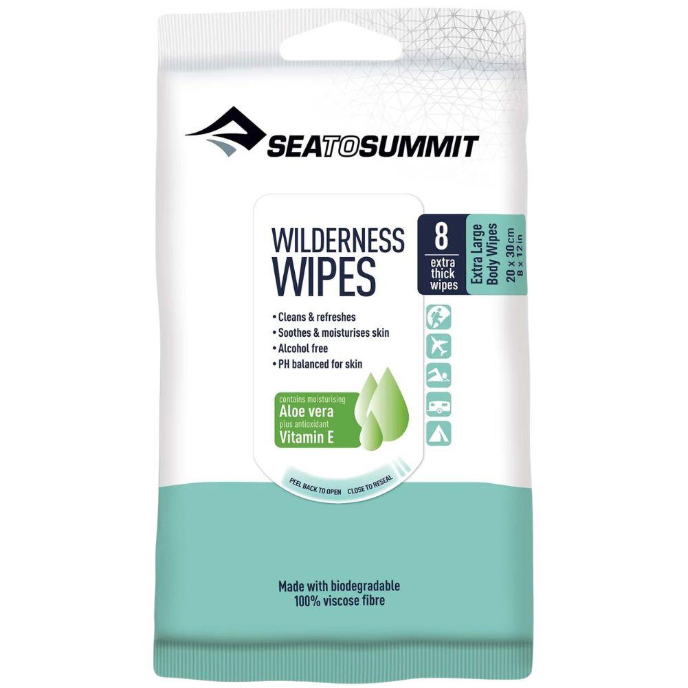 Sea To Summit Wilderness XL Wipes - 8 Pack