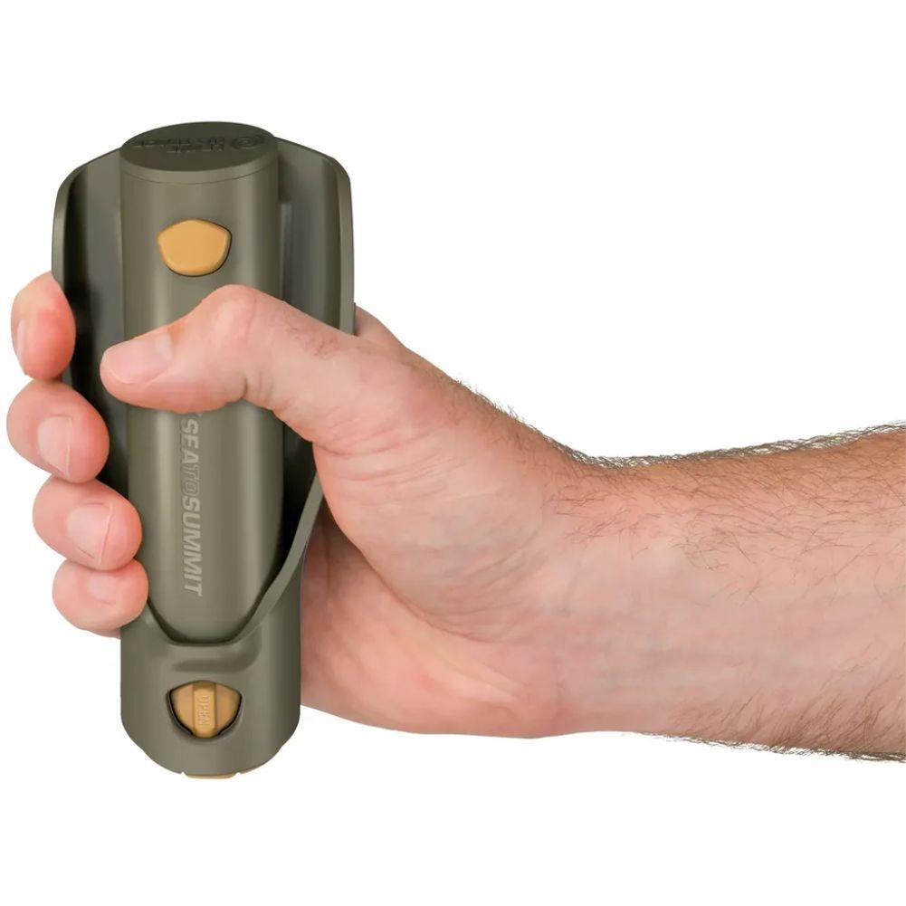 Sea to Summit Pocket Trowel (Burnt Olive) hand