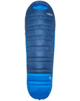 Rab Ascent Down Sleeping Bag (-6°C) - Regular Wide - Left Zip (Tempest Blue/Maya Blue)