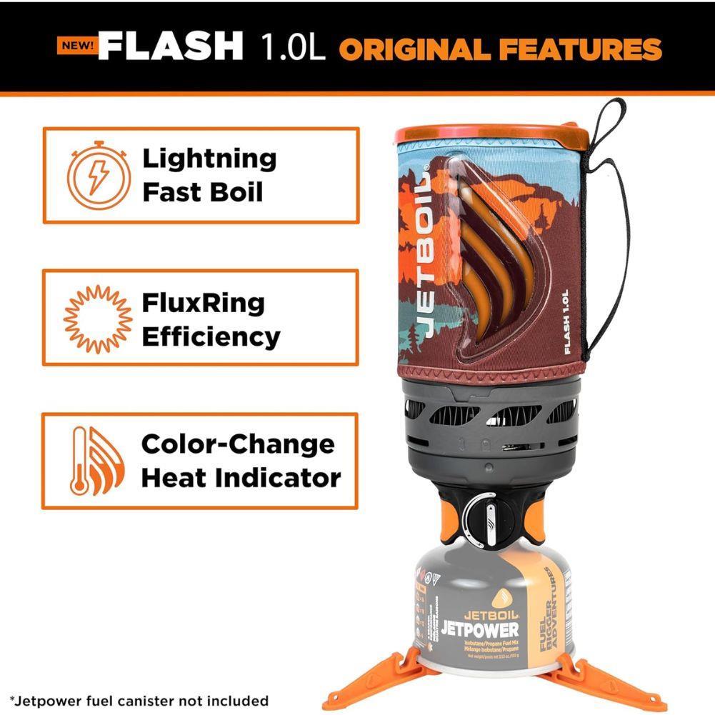 Jetboil Flash 1.0L Fast Boil System (Duck Camo)