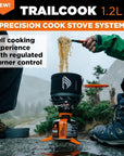 Jetboil TrailCook 1.2L Cook System (Carbon)