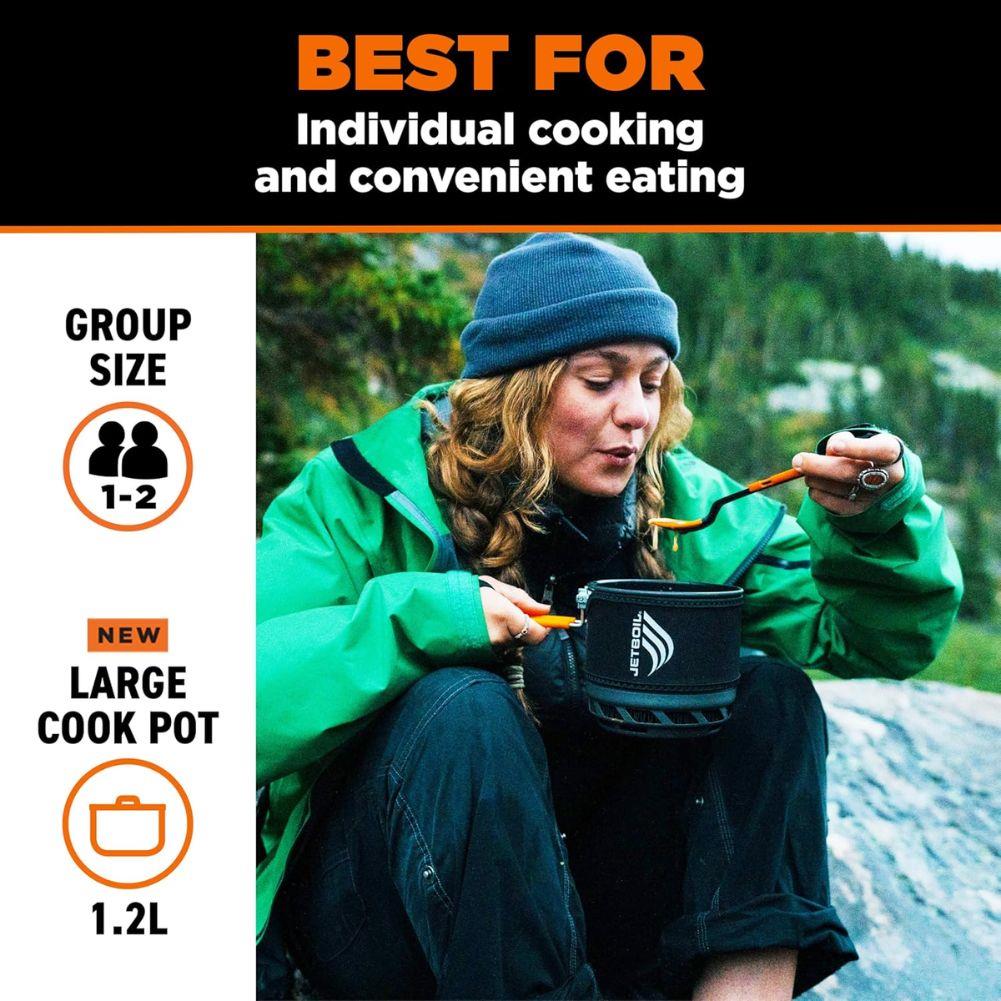 Jetboil TrailCook 1.2L Cook System (Carbon)