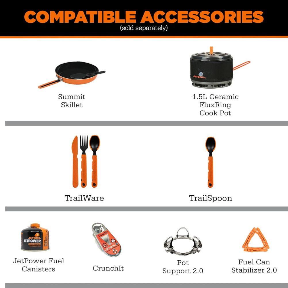 Jetboil TrailCook 1.2L Cook System (Carbon)