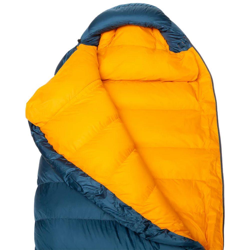Mountain Equipment Helium 400 Regular Down Sleeping - Right Zip open