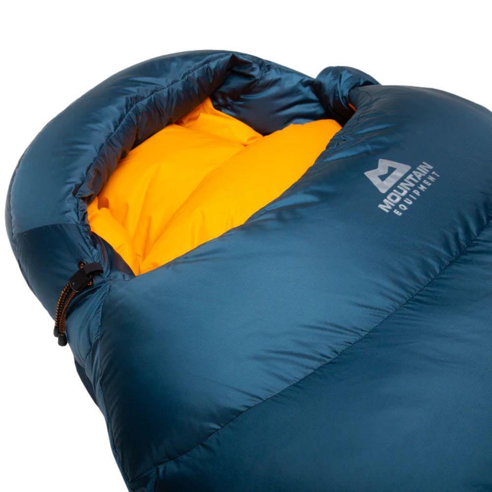 Mountain Equipment Helium 400 Regular Down Sleeping - Right Zip angle