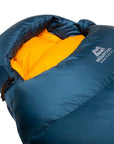 Mountain Equipment Helium 400 Regular Down Sleeping - Right Zip angle