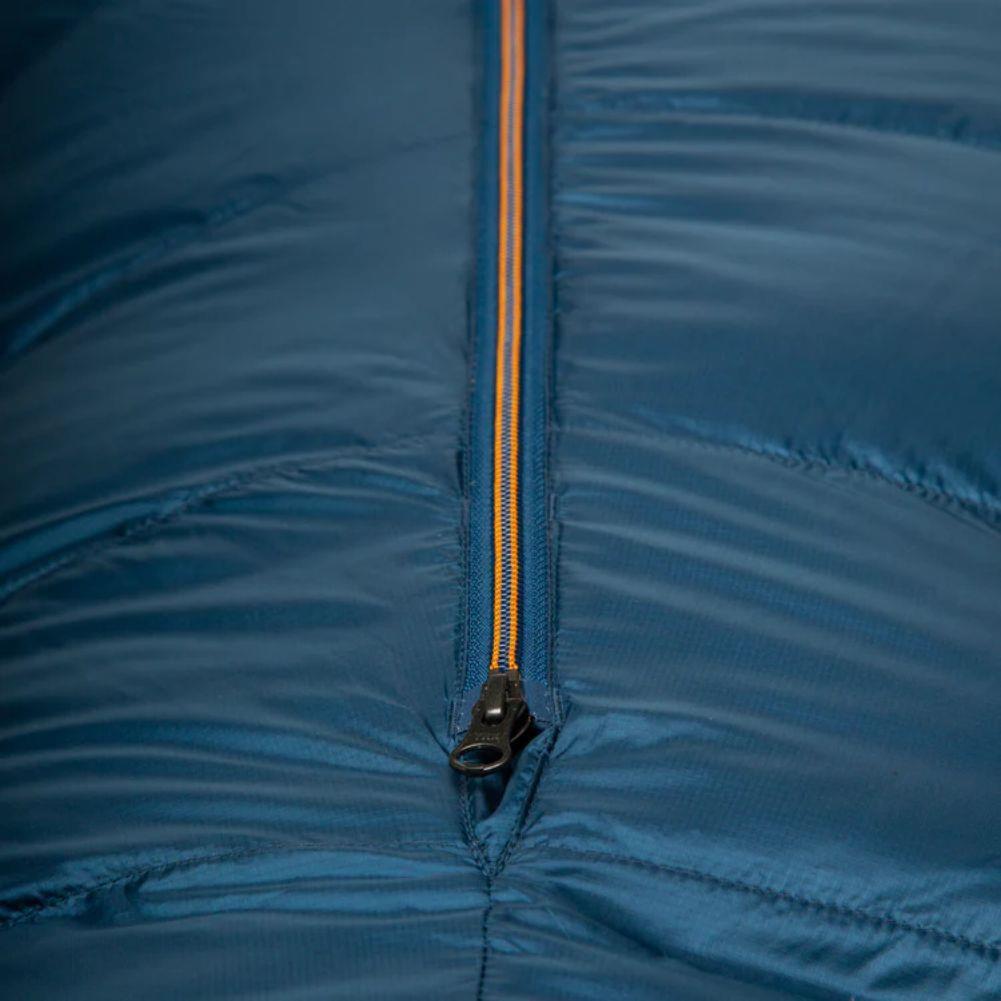 Mountain Equipment Helium 400 Regular Down Sleeping - Right Zip zipper