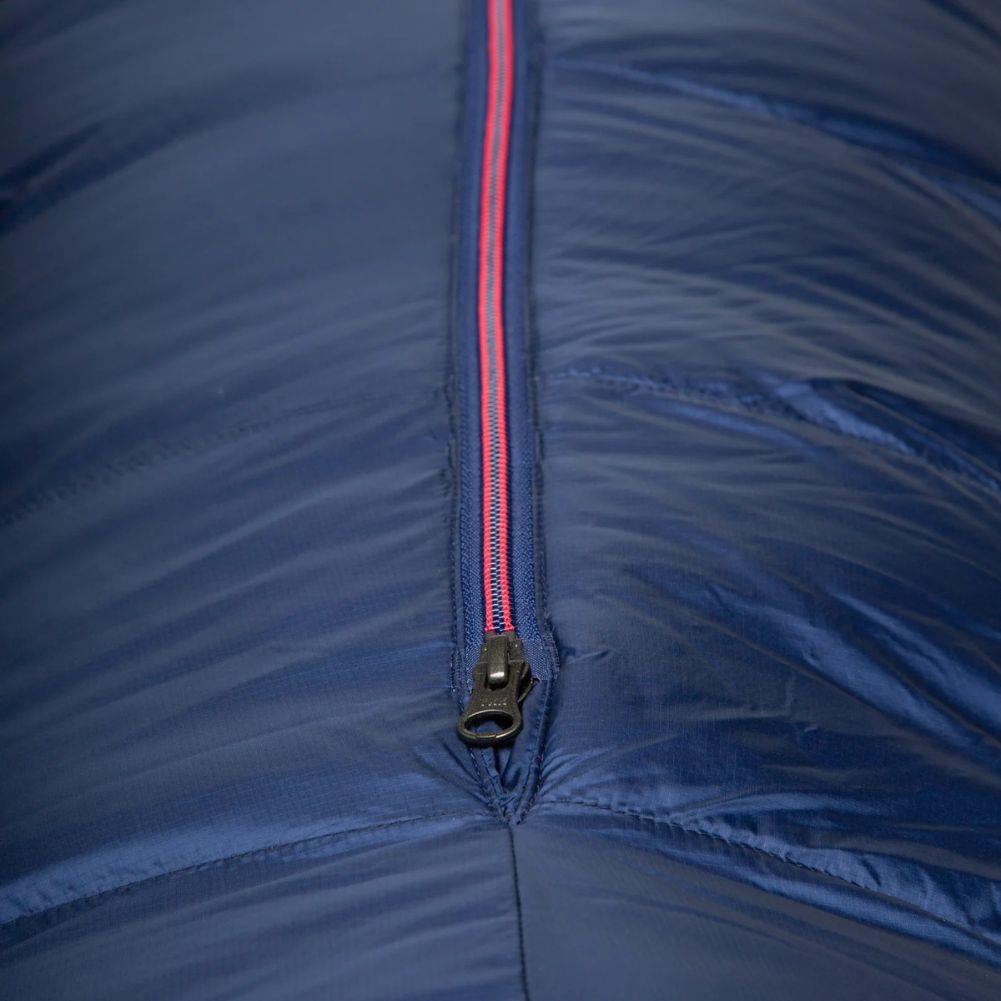 Mountain Equipment Helium Women's 400 Regular Down Sleeping Bag - Left Zip (Medieval Blue)