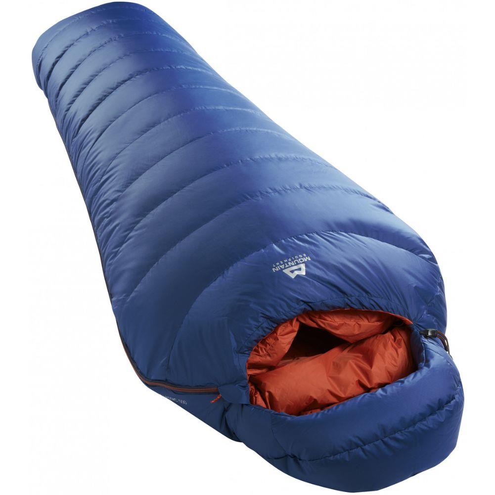 Mountain Equipment Classic Eco 500 Regular Down Sleeping Bag - Left Zip (Dusk) amngle