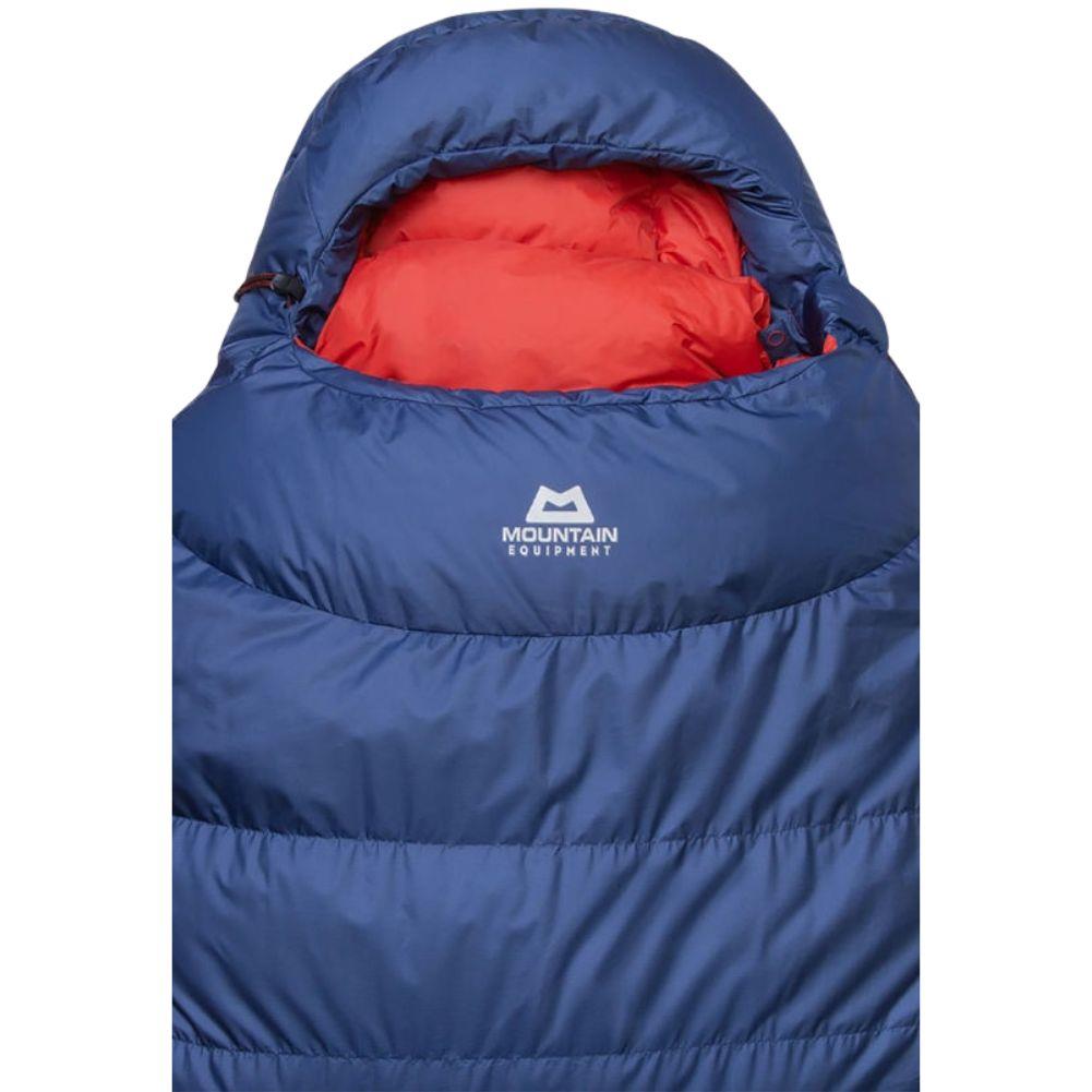 Mountain Equipment Classic Eco 500 Regular Down Sleeping Bag - Left Zip (Dusk) top