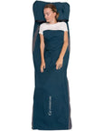 Lifesystem Cotton Ultimate Sleeping Bag Liner (Rectangular) sleeping