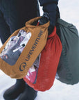 Lifeventure Stormlight Dry Bags TPU Window Multipack (Yellow/Rust/Olive)