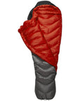 Rab Neutrino Pro 500 Sleeping Bag (-6°C)- Regular- Left Zip (Granite) opener