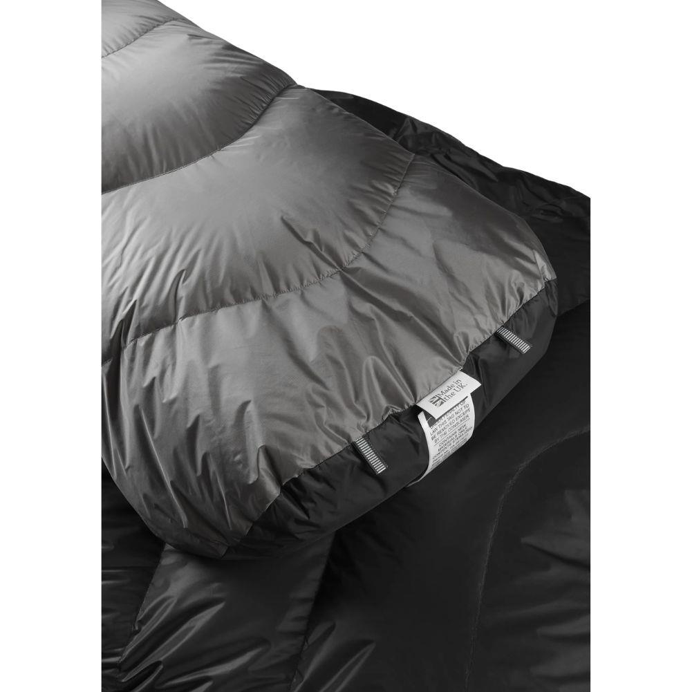 Rab Neutrino Pro 500 Sleeping Bag (-6°C)- Regular- Left Zip (Granite)