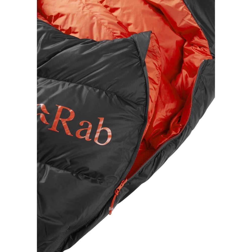 Rab Neutrino Pro 500 Sleeping Bag (-6°C)- Regular- Left Zip (Granite)