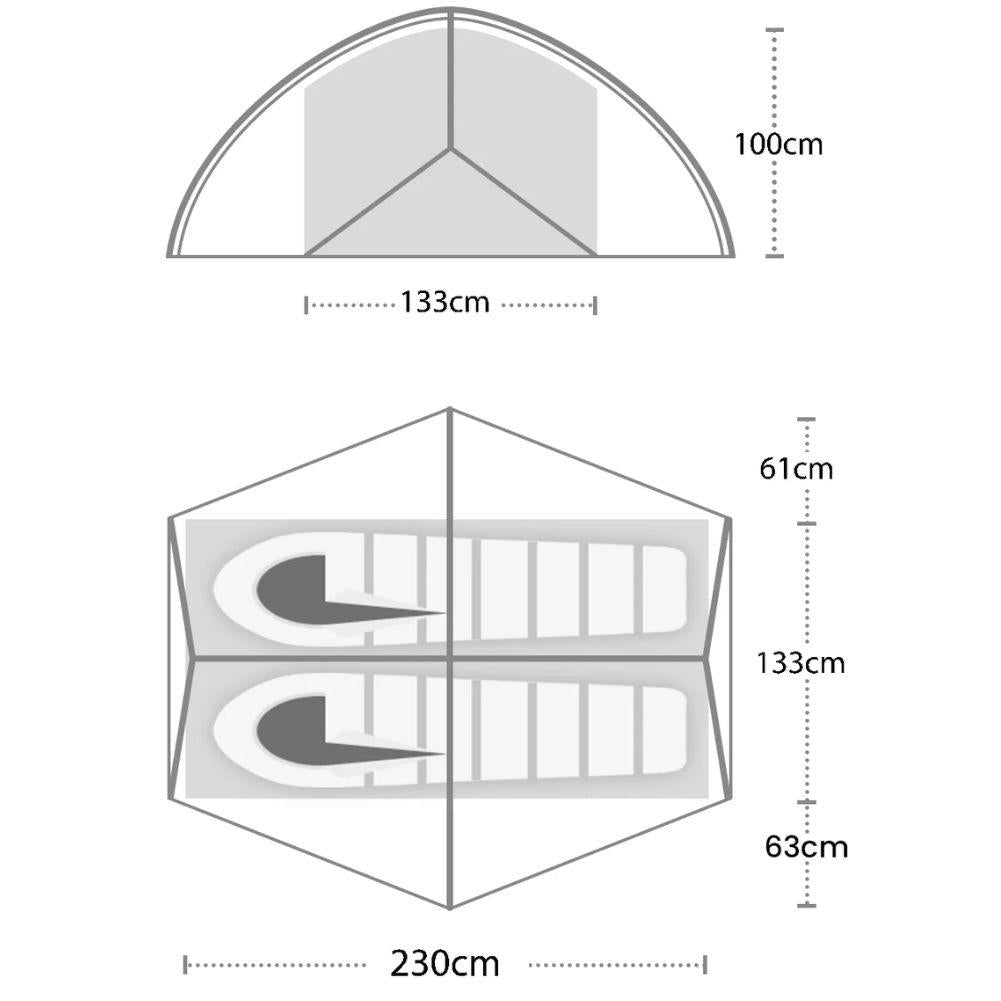 Terra Nova Southern Cross 2 Tent - 2-Man Tent