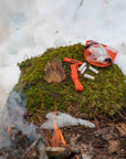 SOL Fire Lite Kit in Dry Bag fire