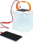 LuminAID PackLite Max QI 2-in-1 Power Lantern phone