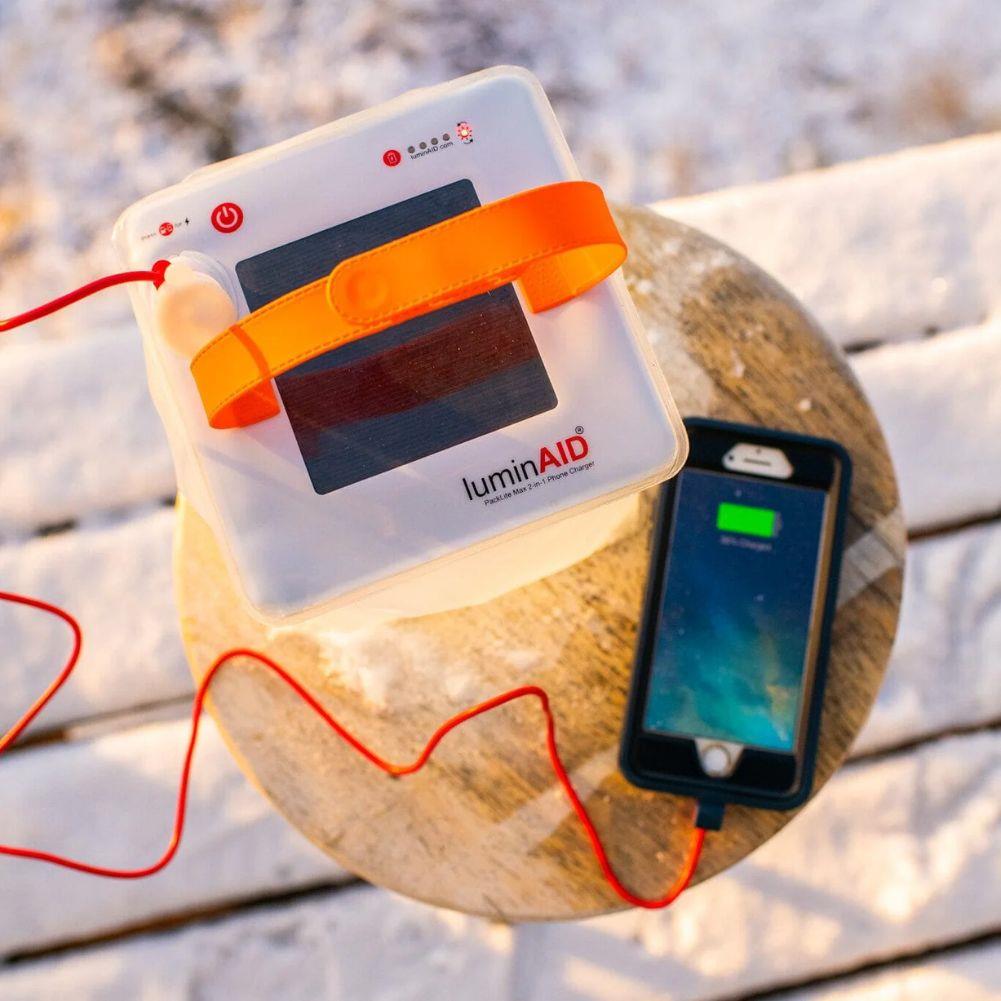 LuminAID PackLite Max QI 2-in-1 Power Lantern