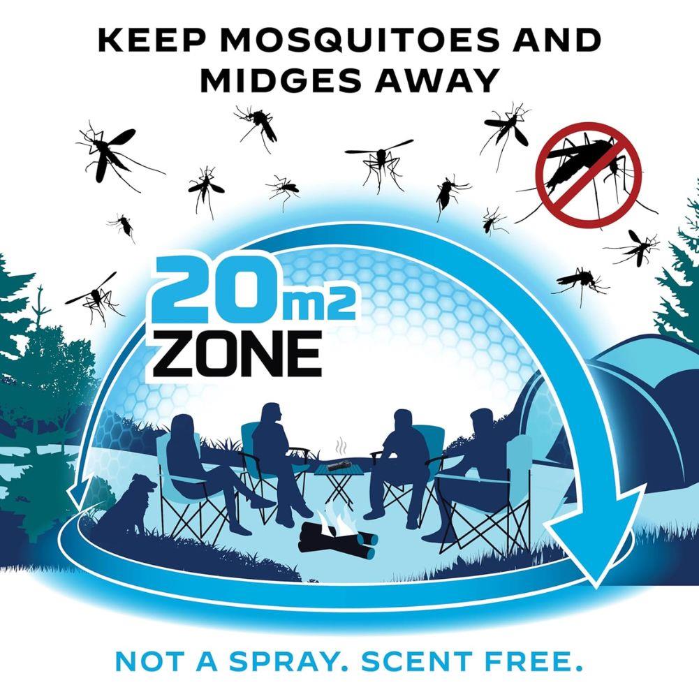 Thermacell MR300 Mosquito &amp; Midge Repeller (Black) keep